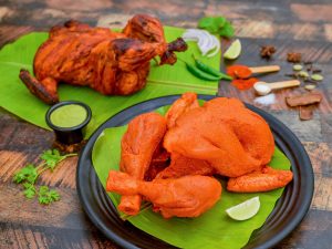 Whole Marinated Tandoori Chicken